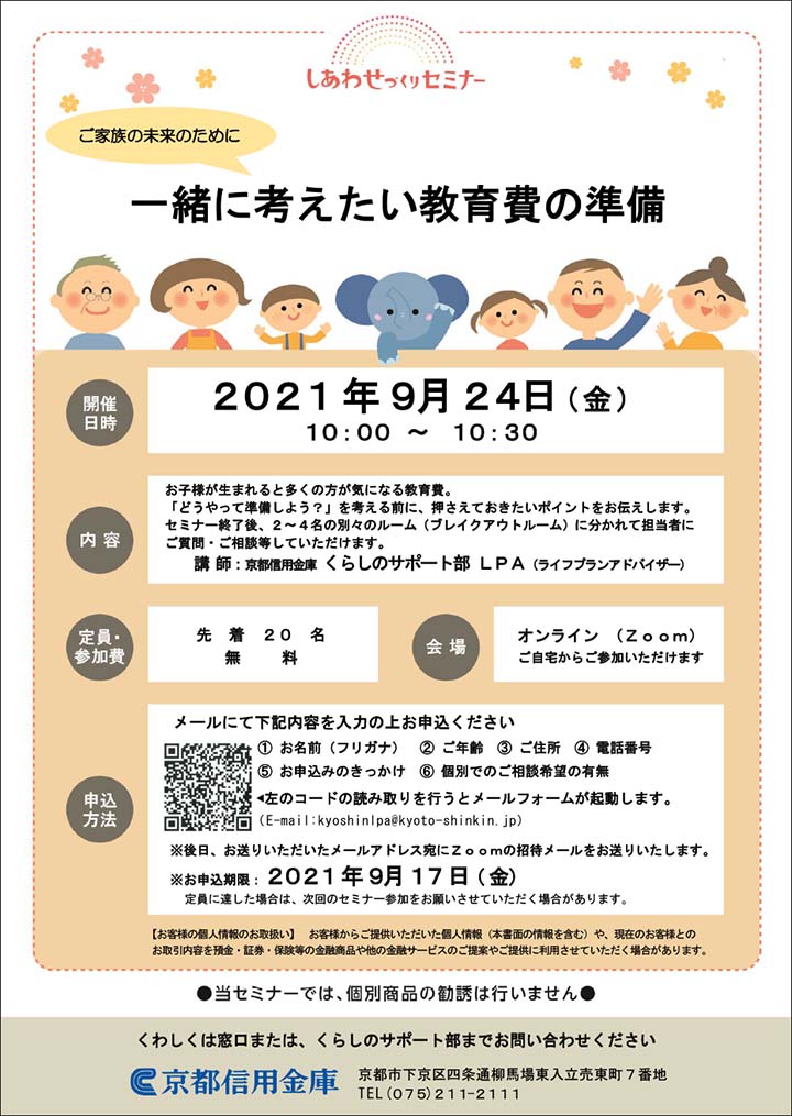 京都信用金庫のタイムライン 京都信用金庫