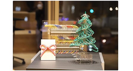配線アートの作品