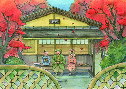 11月「本阿弥光悦と光悦寺」