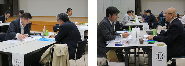 東大阪×京都中小企業交流会」商談会