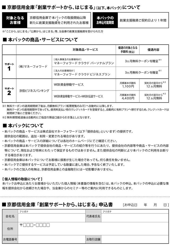 「創業・開業」されたお客様へ 「創業サポートから、はじまる」を発売しました!