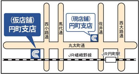 仮店舗所在地