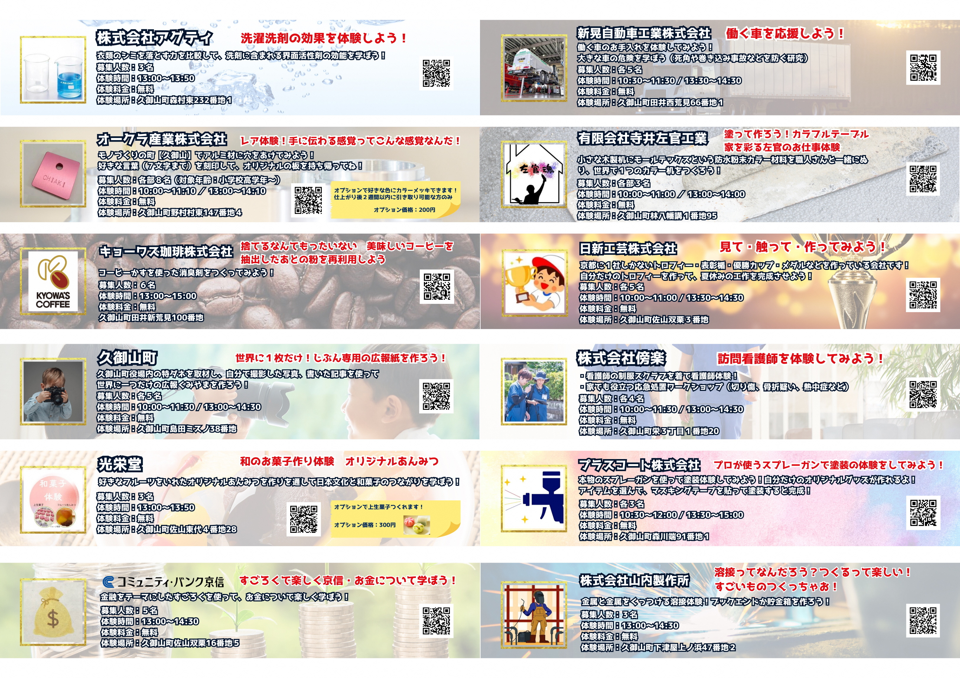 オープンファクトリーイベント「FACT-LINK KUMIYAMA」を久御山町・地域